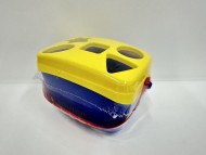 Сортер-ведерко (желтый,синий,красный), 17,9*12,4*13,7 см