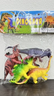 резиновые динозавры